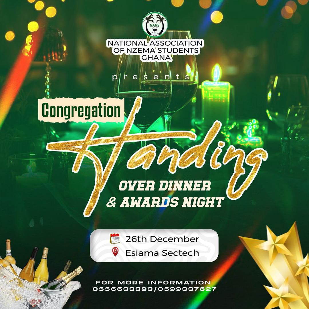 NANS GHANA HANDING OVER, DINNER AND AWARDS NIGHT