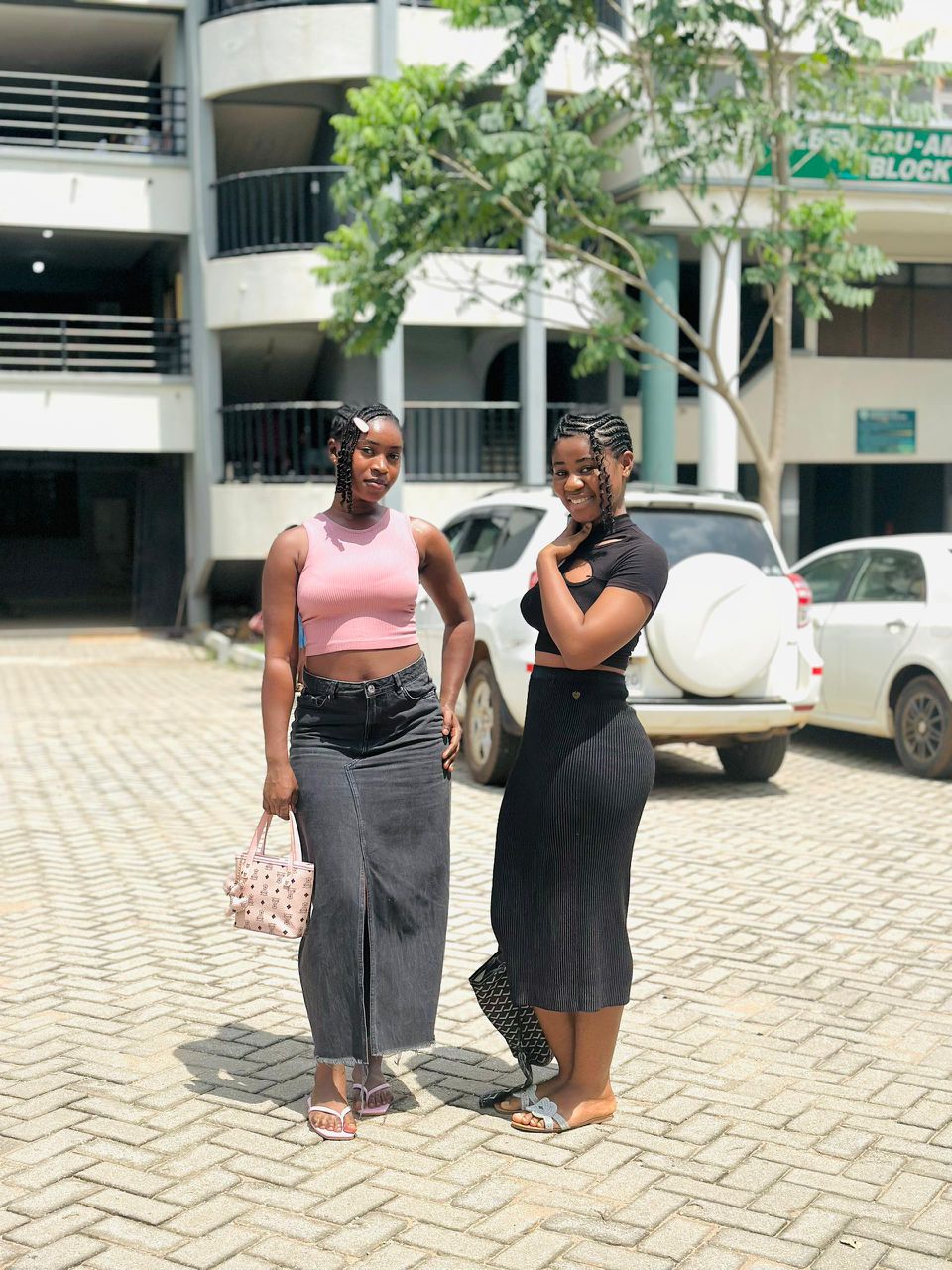 Isabella Acheampong and Elizabeth Nana Akyeabea Asamoah